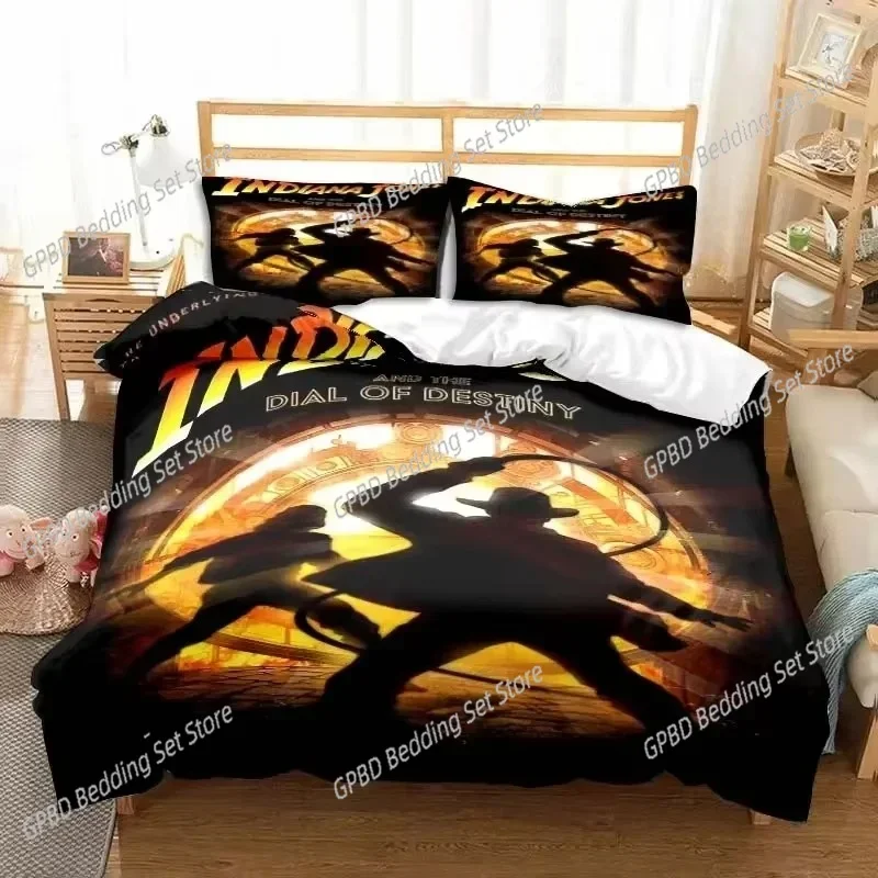 Indiana Jones The Dial of Destiny Stylish 3D NEW Duvet Cover Pillowcase Bedding Set Adult Boy Girl Bedroom Single Double Large
Indiana Jones The Dial of Destiny Stylish 3D NEW Duvet Cover Pillowcase Bedding Set Adult Boy Girl Bedroom Single Double Large