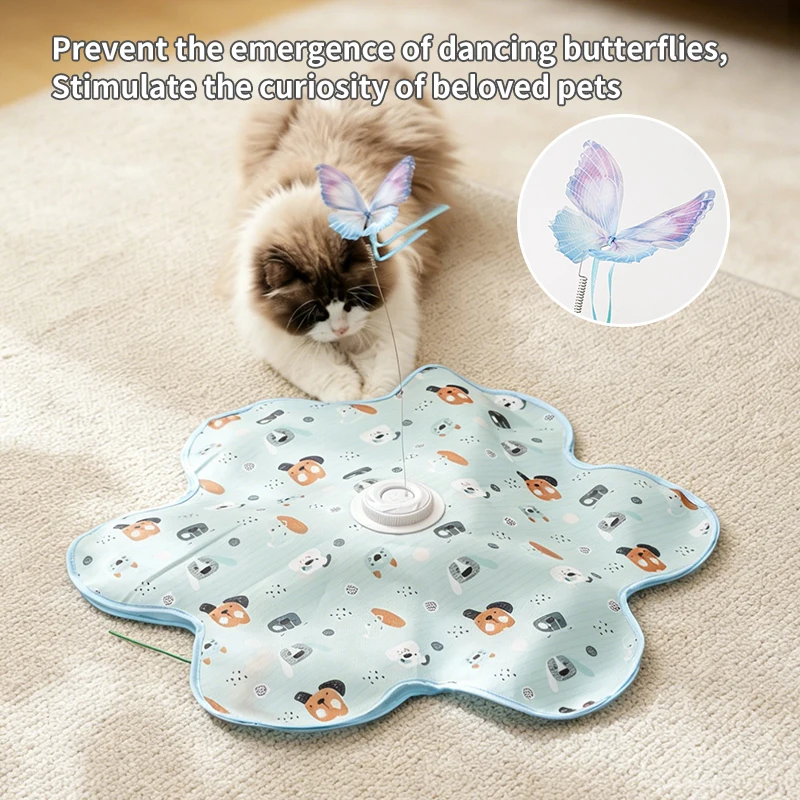 Cat Hunting Toy Electric Rotating Interactive Pet Mat Sound Making Hexagonal Cover For Cat Hunting Instinct & Indoor Play
Cat Hunting Toy Electric Rotating Interactive Pet Mat Sound Making Hexagonal Cover For Cat Hunting Instinct & Indoor Play