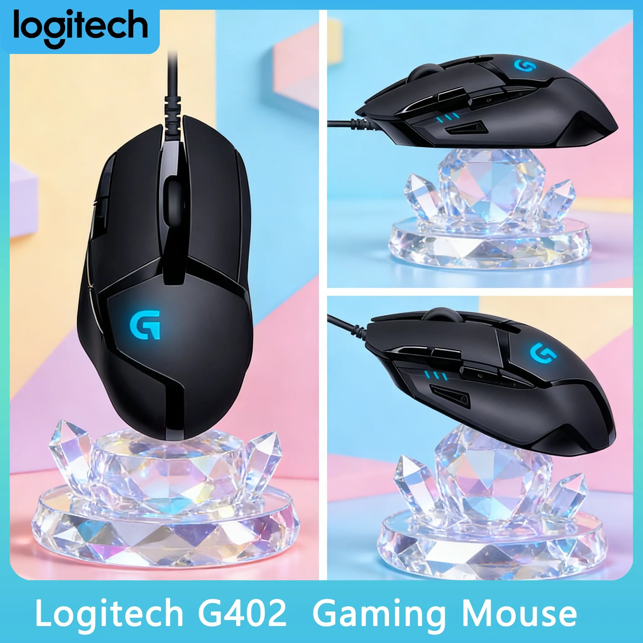 G402 - 108 г, легкий вес для длительных сессий без усталости
G402 - 108 г, легкий вес для длительных сессий без усталости