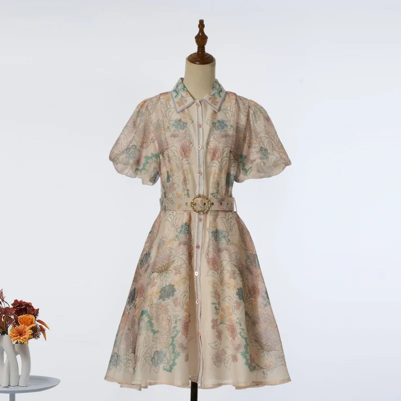Australia Z Brand 2026 New Fairy Dress Fashionable Flower Short Sleeved Waist Cinching Short Dress
Australia Z Brand 2026 New Fairy Dress Fashionable Flower Short Sleeved Waist Cinching Short Dress