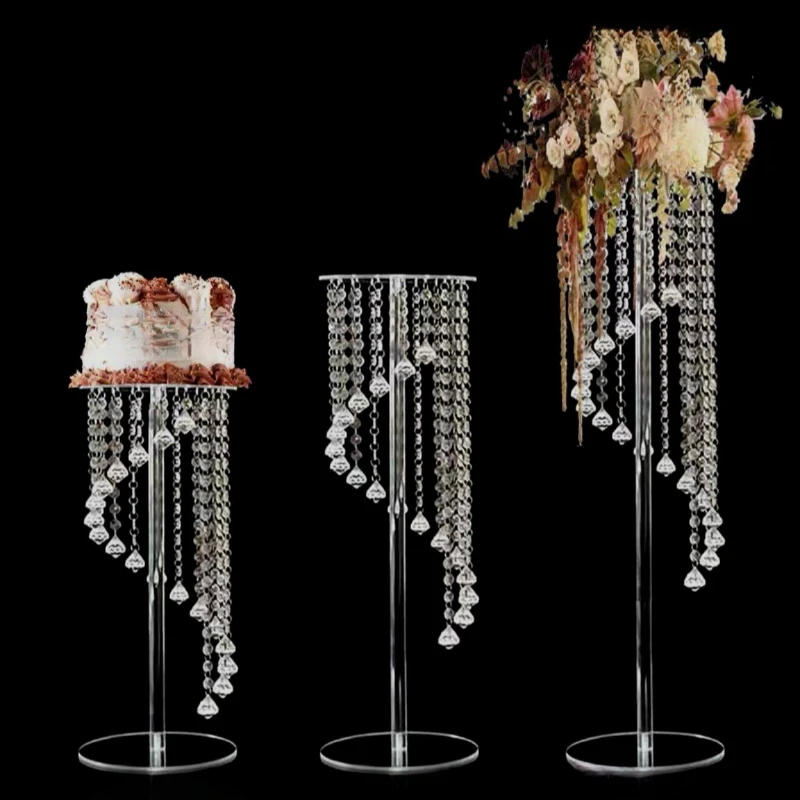 Crystal Flower Stand Wedding Centerpiece Table Candy Dessert Cake Stand Table Flower Banquet Acrylic Rack Decoration 10pcs
Crystal Flower Stand Wedding Centerpiece Table Candy Dessert Cake Stand Table Flower Banquet Acrylic Rack Decoration 10pcs