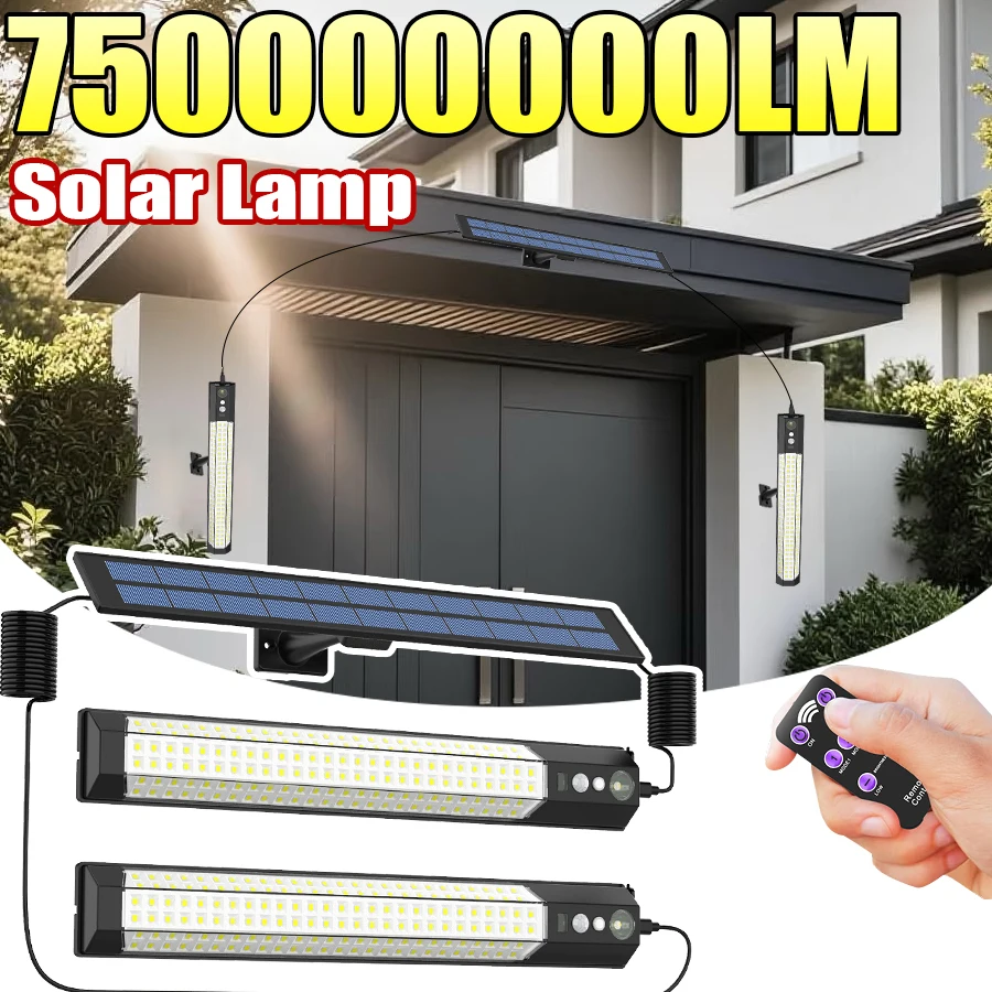 Solar LED Pendant Lamp Outdoor Waterproof Chandelier Light Hanging Shed Decoration with Remote Control for Indoor Shed Barn Room
Solar LED Pendant Lamp Outdoor Waterproof Chandelier Light Hanging Shed Decoration with Remote Control for Indoor Shed Barn Room