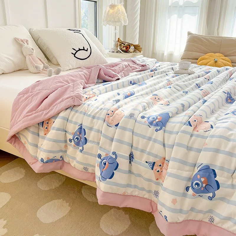 7A antibacterial washed cotton printed soybean summer cool quilt washable 어린이 침구 세트 학생 기숙사 귀여운 이불 커버 침실 장식
7A antibacterial washed cotton printed soybean summer cool quilt washable 어린이 침구 세트 학생 기숙사 귀여운 이불 커버 침실 장식