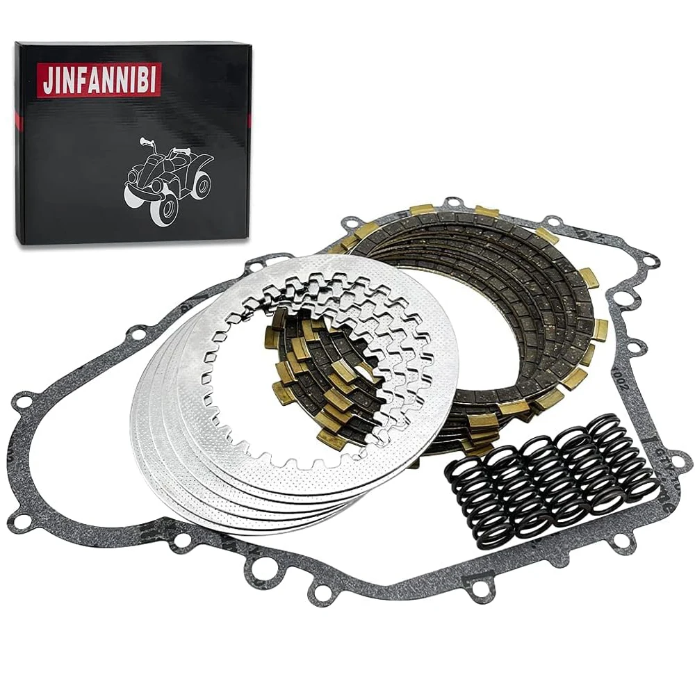 Clutch Kit Heavy Duty Springs & Gasket for Yamaha Wolverine 350 YFM350FX 1995-2000 2001 2002 2003 2004 2005
Clutch Kit Heavy Duty Springs & Gasket for Yamaha Wolverine 350 YFM350FX 1995-2000 2001 2002 2003 2004 2005