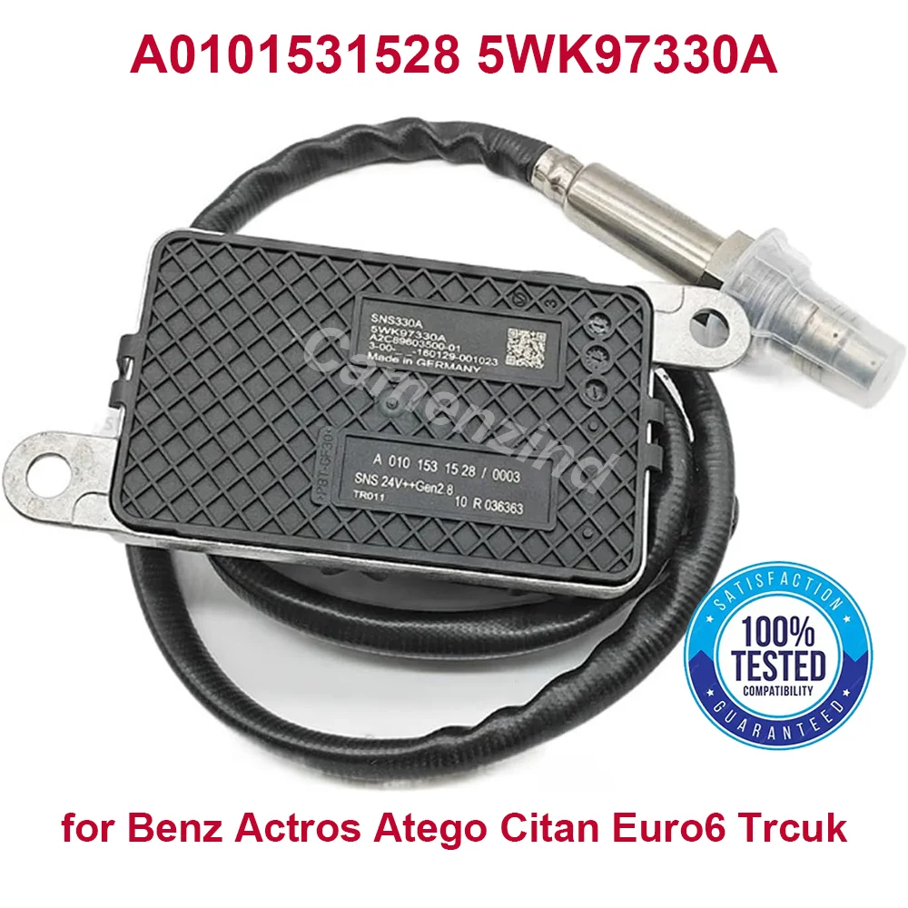 5WK97330A A0101531528 0101531528 Nitrogen Oxide Oxygen NOx Sensor for Mercedes-Benz Actros Atego Citan Euro6 Trcuk
5WK97330A A0101531528 0101531528 Nitrogen Oxide Oxygen NOx Sensor for Mercedes-Benz Actros Atego Citan Euro6 Trcuk