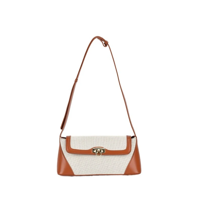New Women Cross-border Niche Design Color Matching Baguette Underarm Bag New High-end French Light Luxury Shoulder Messenger Bag
New Women Cross-border Niche Design Color Matching Baguette Underarm Bag New High-end French Light Luxury Shoulder Messenger Bag