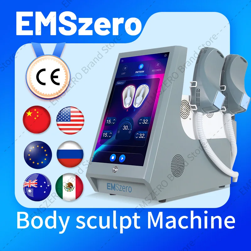 New upgrade RF 4 Handles/5Handles Emszero Body Sculpt Machine 15 tesla 6500W RF Ems NEO MuscleWeight loss and muscle stimulator
New upgrade RF 4 Handles/5Handles Emszero Body Sculpt Machine 15 tesla 6500W RF Ems NEO MuscleWeight loss and muscle stimulator