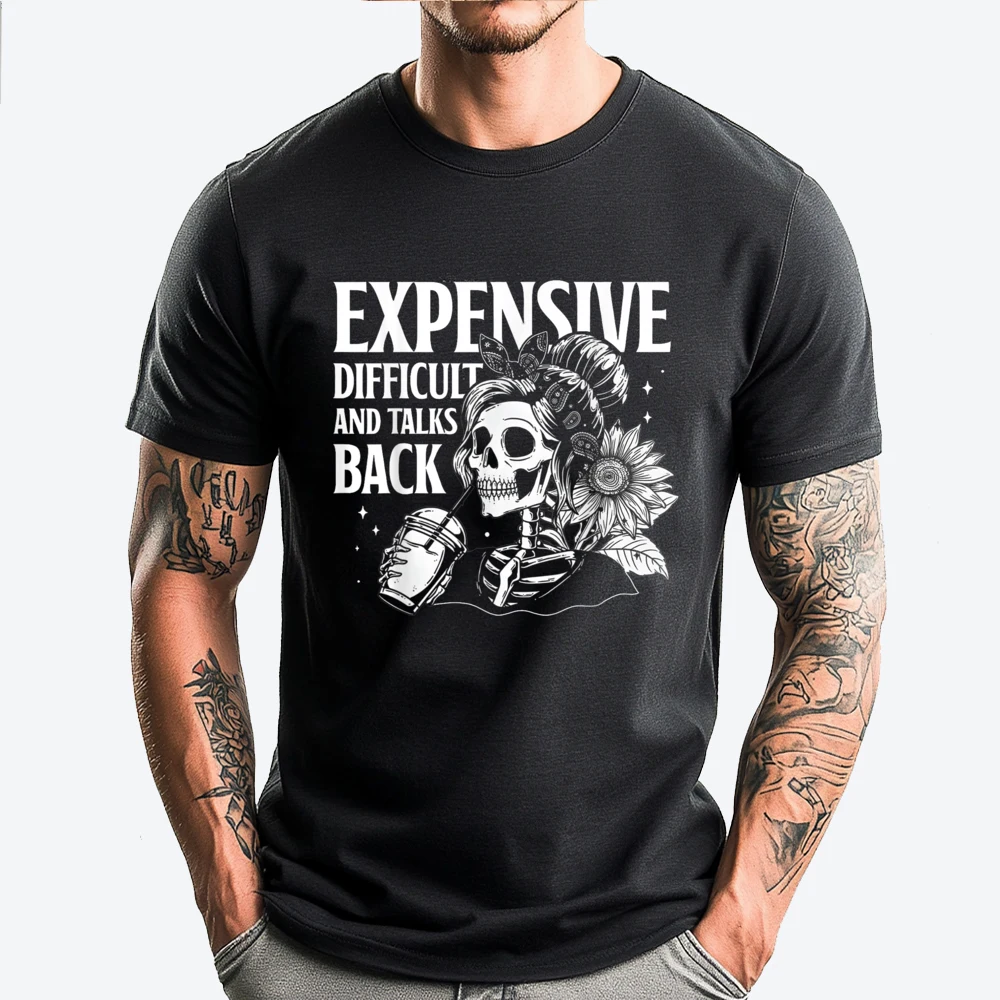 Expensive Difficult And Talks Back Sarcastic Skeleton Camisas Basicas Hombre New Shirts And T-Shirts
Expensive Difficult And Talks Back Sarcastic Skeleton Camisas Basicas Hombre New Shirts And T-Shirts