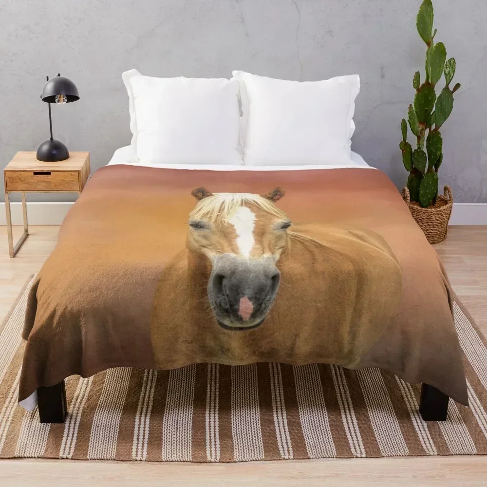 Beloved Haflinger Horse Throw Blanket Cozy Light Blanket for Travel Camping Picnic
Beloved Haflinger Horse Throw Blanket Cozy Light Blanket for Travel Camping Picnic