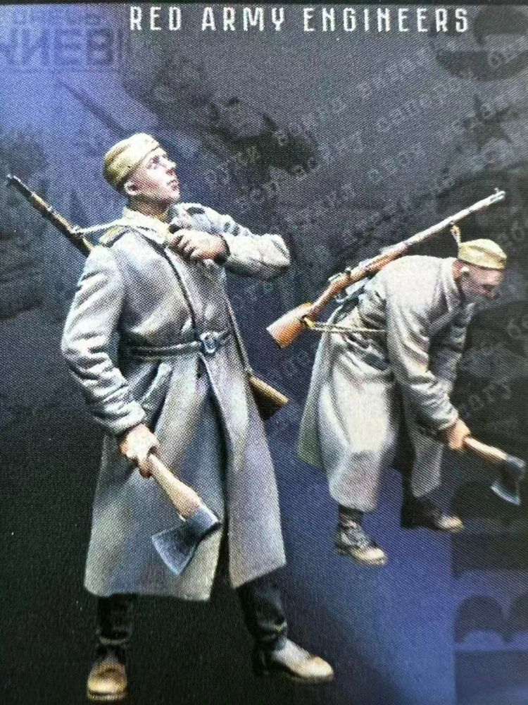 1: 35 Resin Model Soviet Mechanical Engineering Soldier State Scene Model Toy Unpainted (2 People)
1: 35 Resin Model Soviet Mechanical Engineering Soldier State Scene Model Toy Unpainted (2 People)