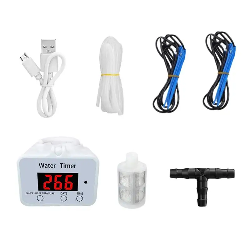 Automatic Irrigation Equipment Smart Drip Irrigation Machine Kit Programmable Water Timer Auto Waterer Device For Indoor Outdoor
Automatic Irrigation Equipment Smart Drip Irrigation Machine Kit Programmable Water Timer Auto Waterer Device For Indoor Outdoor