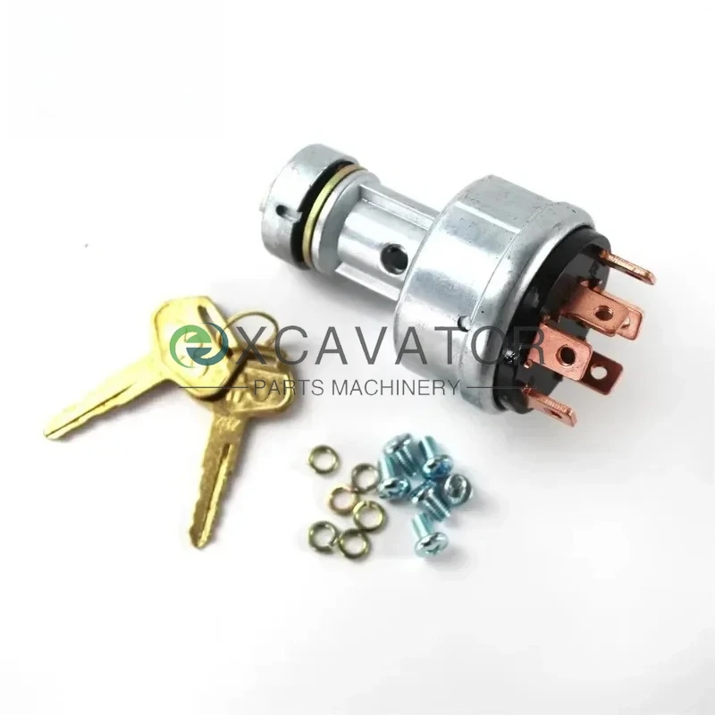 PC200 Key Ignition Switch 6 Pin 08086-10000 08086-00000 22B-06-11910 for Komatsu PC200-1 PC200-2 PC200-3 PC200-5 PC200-7 PC300-7
PC200 Key Ignition Switch 6 Pin 08086-10000 08086-00000 22B-06-11910 for Komatsu PC200-1 PC200-2 PC200-3 PC200-5 PC200-7 PC300-7