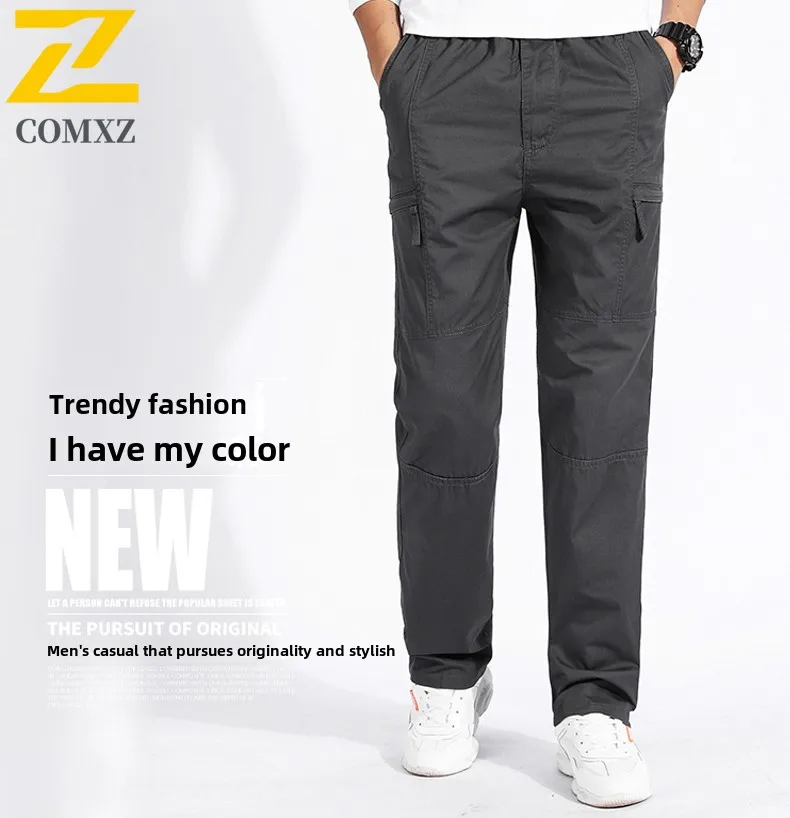 2025 Fashion Ski Pants Men Outdoor Windproof Loose Cotton Multi Pocket Cargo Pants Autumn Street Clothing Fishing Work Trousers
2025 Fashion Ski Pants Men Outdoor Windproof Loose Cotton Multi Pocket Cargo Pants Autumn Street Clothing Fishing Work Trousers