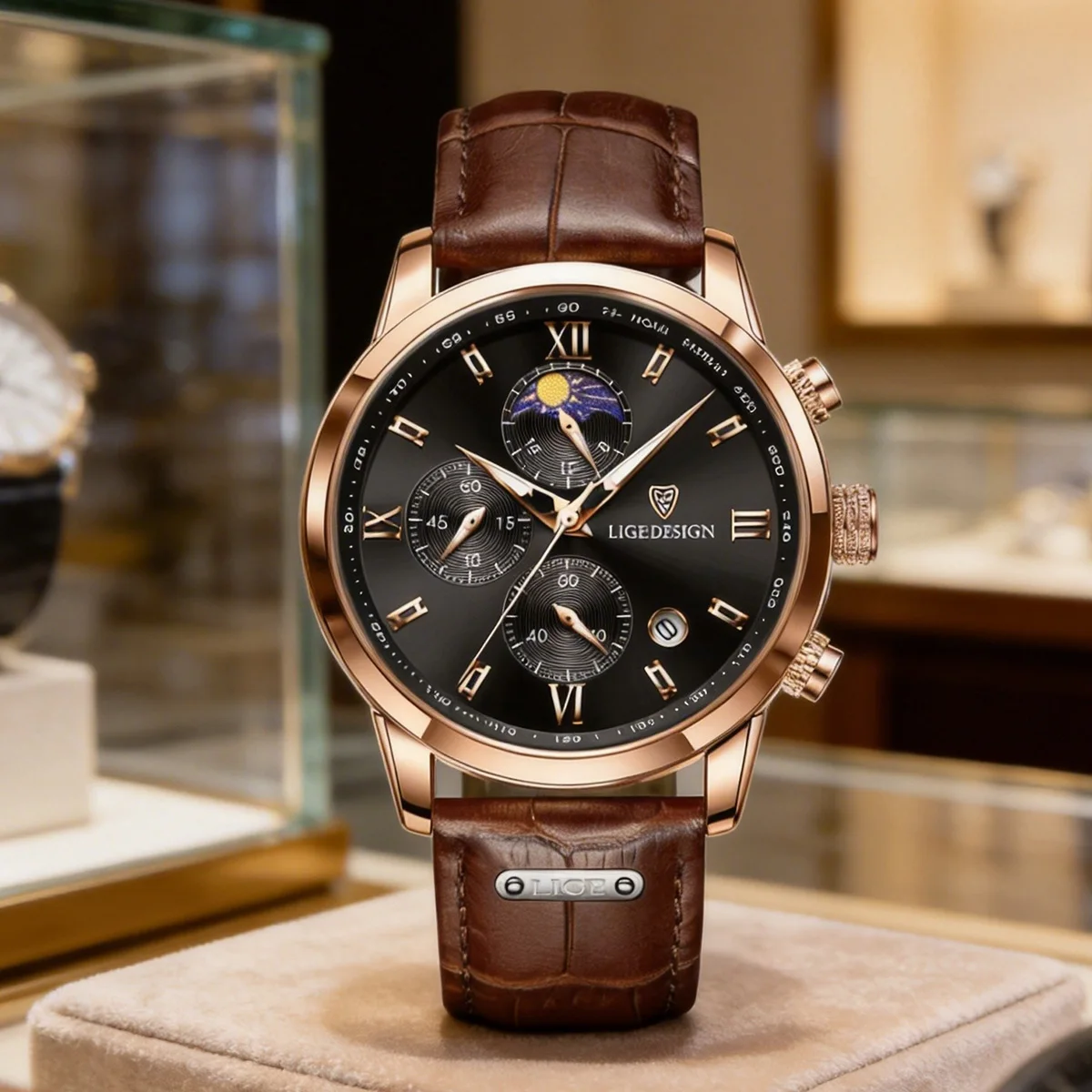 LIGE Casual Men Watch Luxury Leather Waterproof Sport Quartz Wristwatch Chronograph Military Watch for Men Relogio Masculino
LIGE Casual Men Watch Luxury Leather Waterproof Sport Quartz Wristwatch Chronograph Military Watch for Men Relogio Masculino