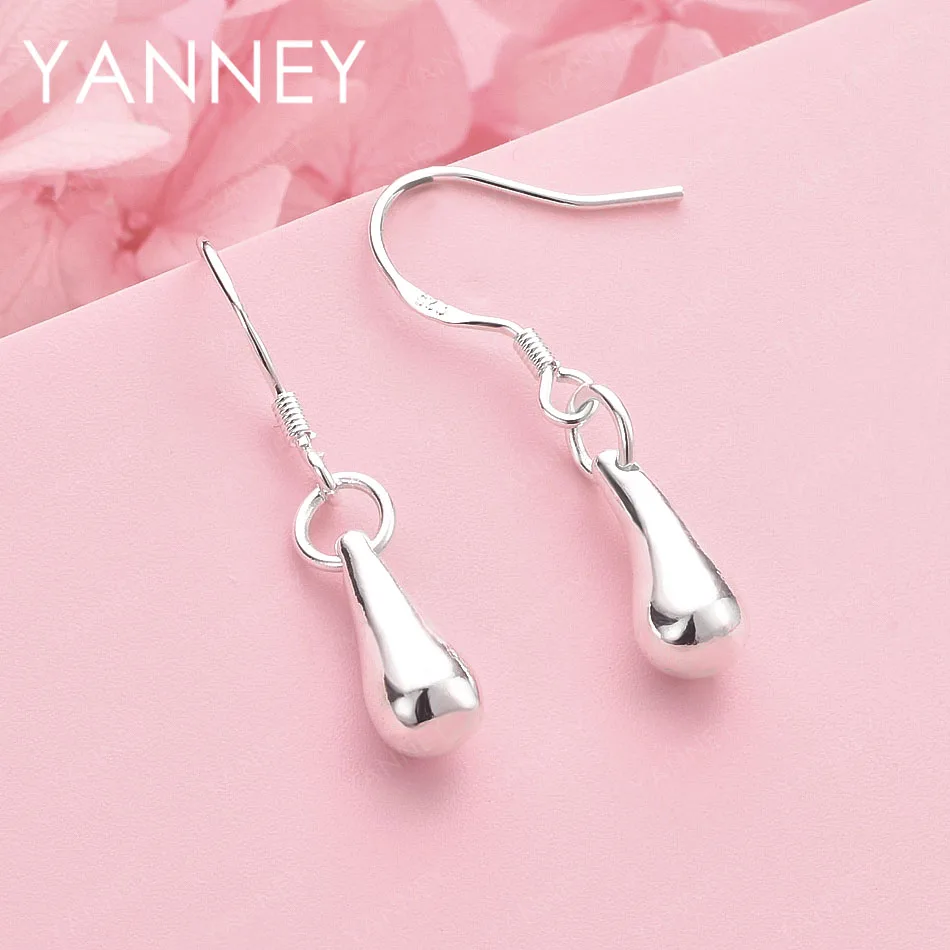 Стильные нежные глянцевые серьги-подвески из стерлингового серебра 925 пробы для женщин - свадебный подарок и ювелирные аксессуары
Стильные нежные глянцевые серьги-подвески из стерлингового серебра 925 пробы для женщин - свадебный подарок и ювелирные аксессуары