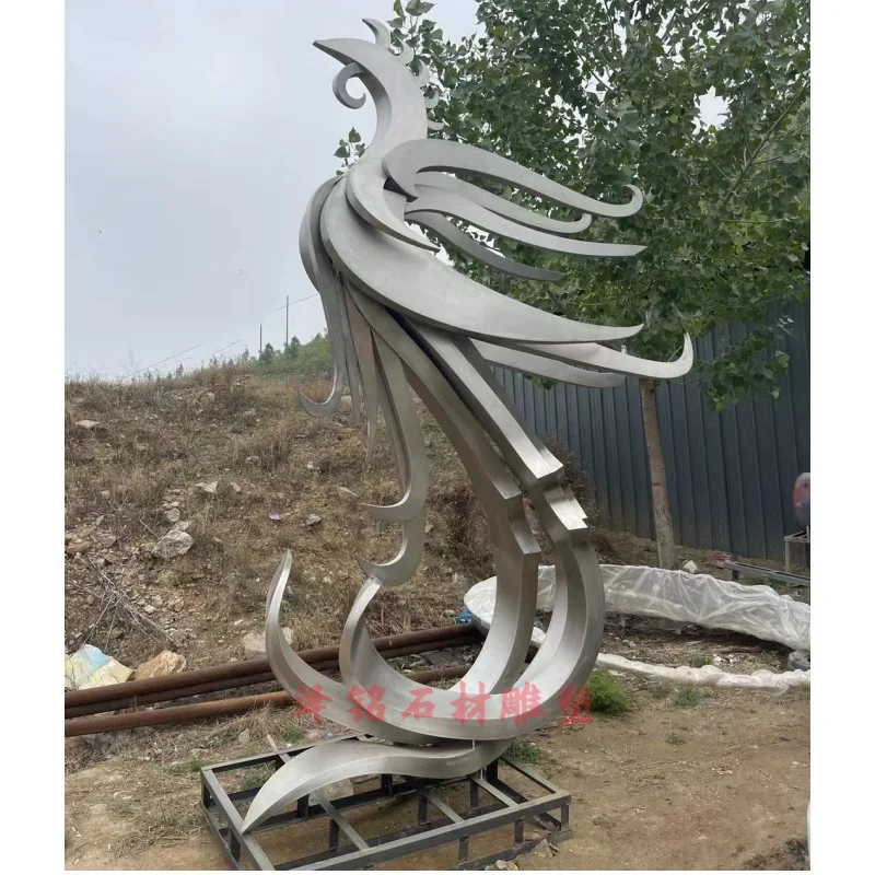 Custom. In-stock Stainless Steel Large Painted Sculpture Ornament Abstract Garden Outdoor Landscape Model Decor
Custom. In-stock Stainless Steel Large Painted Sculpture Ornament Abstract Garden Outdoor Landscape Model Decor