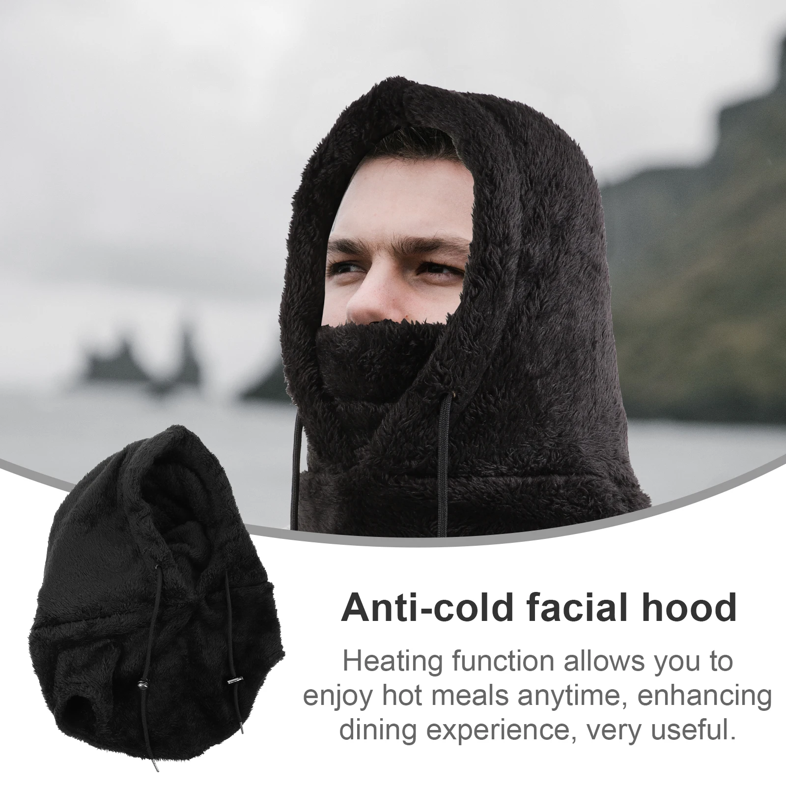 Winter Cycling Hat Windproof Warm Fleece Neck Mask Multi Functional Hood S Protection
Winter Cycling Hat Windproof Warm Fleece Neck Mask Multi Functional Hood S Protection