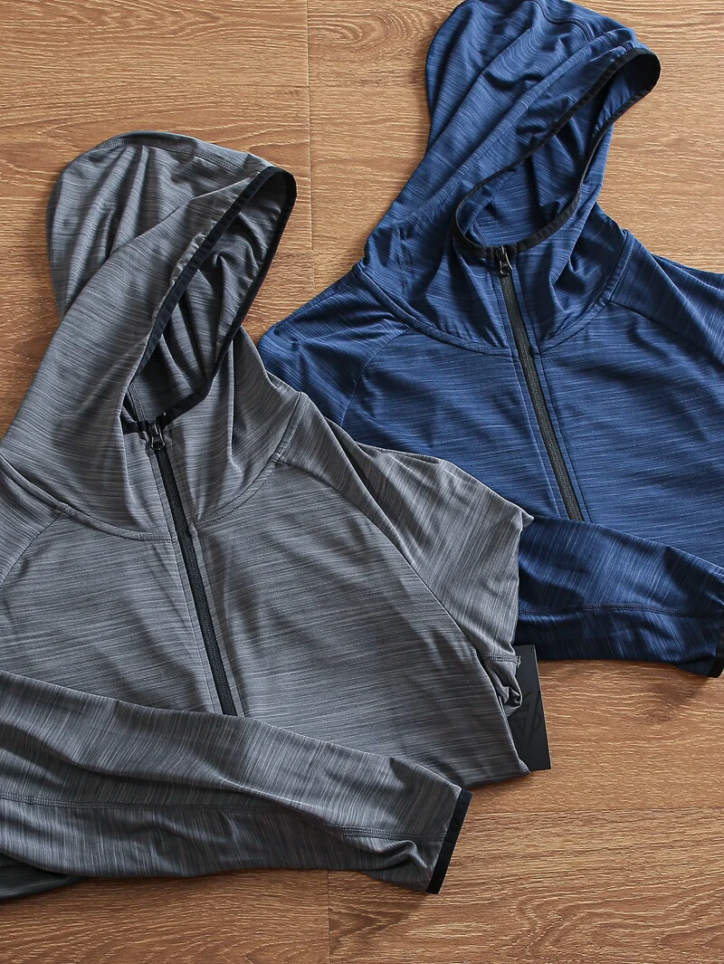 Men's Spring Summer Thin Breathable Qui Dry Outdoor Sports Casual Hooded Jaet Stand Fit Faion Urban Sle Youth
Men's Spring Summer Thin Breathable Qui Dry Outdoor Sports Casual Hooded Jaet Stand Fit Faion Urban Sle Youth