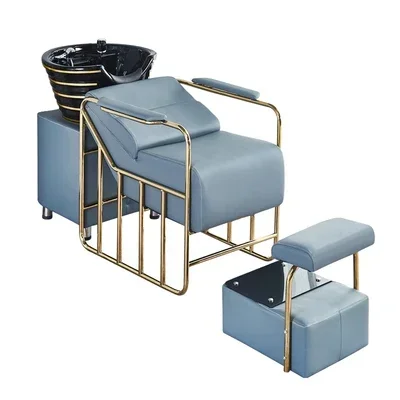 Modern Simple Hair Salon Barber Shop Shampoo Bed Hair Salon Special Ceramic Basin Stainless Steel Flushing Bed Shampoo Basin
Modern Simple Hair Salon Barber Shop Shampoo Bed Hair Salon Special Ceramic Basin Stainless Steel Flushing Bed Shampoo Basin