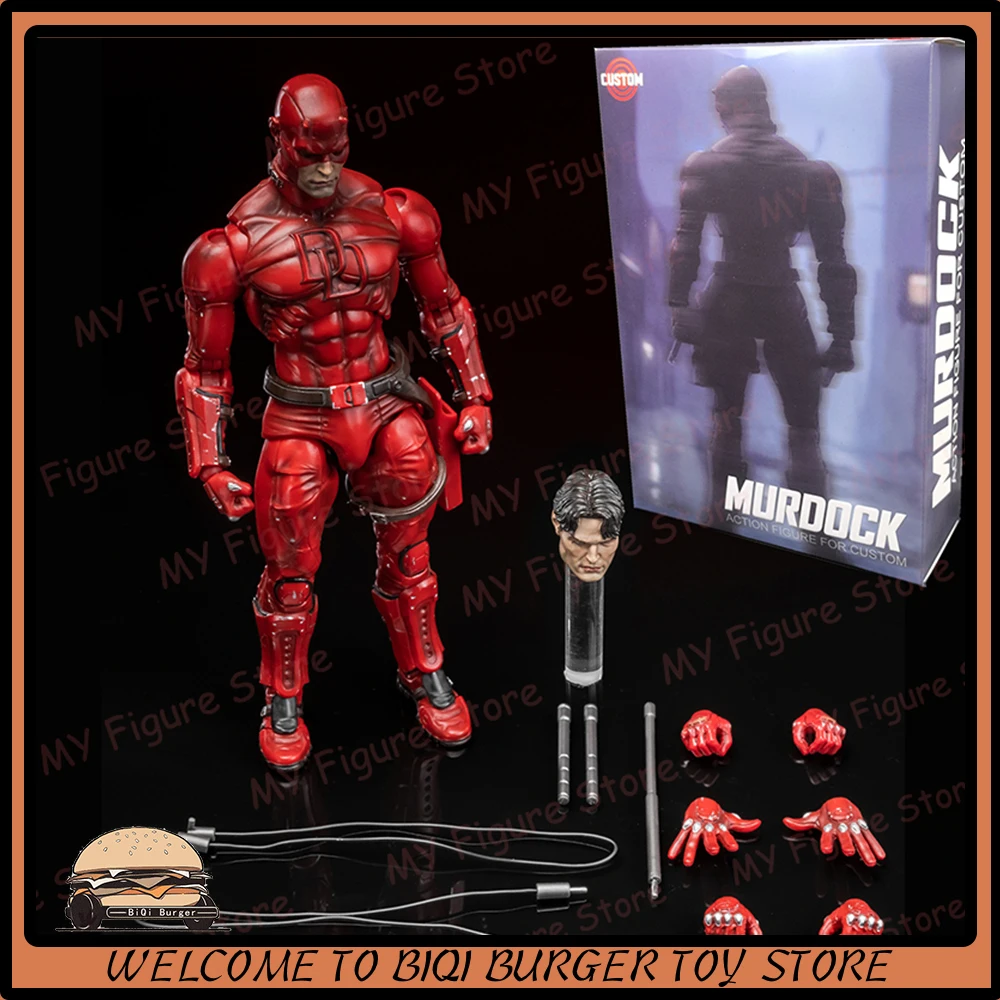 New FLEFTOYS Daredevil Action Figure MURDOCK Billy Club 18cm Shadowland Reborn Black 8" Devil Defenders Matt Legends Toy
New FLEFTOYS Daredevil Action Figure MURDOCK Billy Club 18cm Shadowland Reborn Black 8" Devil Defenders Matt Legends Toy