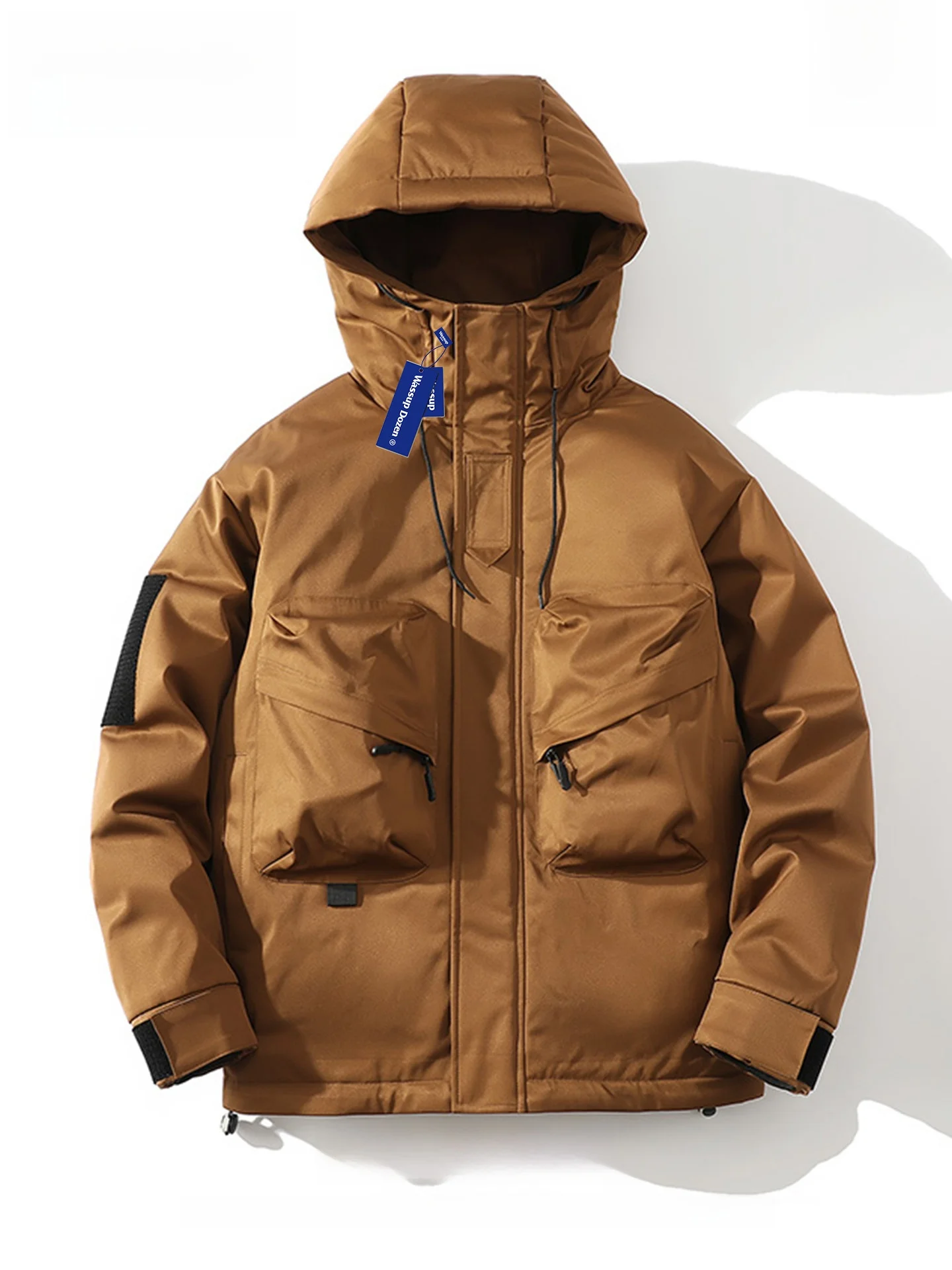 WASSUP DOZEN Men's Thiened Outdoor Cotton Jaet 2025 New Waterproof Workwear Coat Couple's Outdoor Thiened Cotton Clothes
WASSUP DOZEN Men's Thiened Outdoor Cotton Jaet 2025 New Waterproof Workwear Coat Couple's Outdoor Thiened Cotton Clothes