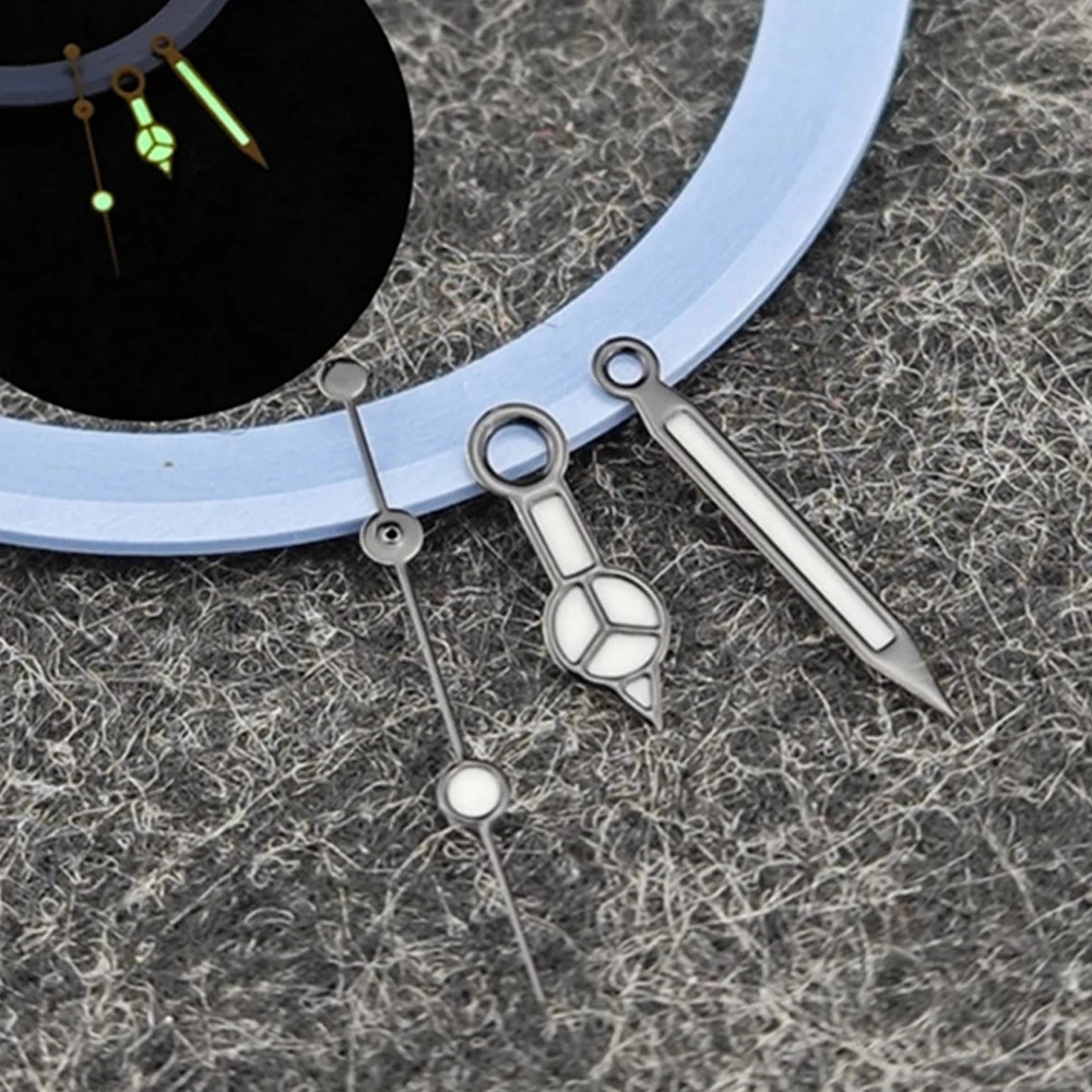 Watch Hands Green Luminous Pointers for NH35/NH36 Movement Watch NH35 Hands 7.8mm 12mm 12.5mm Three Needles Accessories
Watch Hands Green Luminous Pointers for NH35/NH36 Movement Watch NH35 Hands 7.8mm 12mm 12.5mm Three Needles Accessories