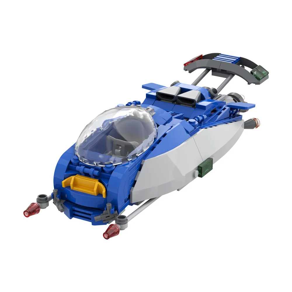 286PCS MOC High-tech Classic Spacecraft Building Blocks Interstellar Discovery Space Ship Model Educational Toys Children Gifts
286PCS MOC High-tech Classic Spacecraft Building Blocks Interstellar Discovery Space Ship Model Educational Toys Children Gifts