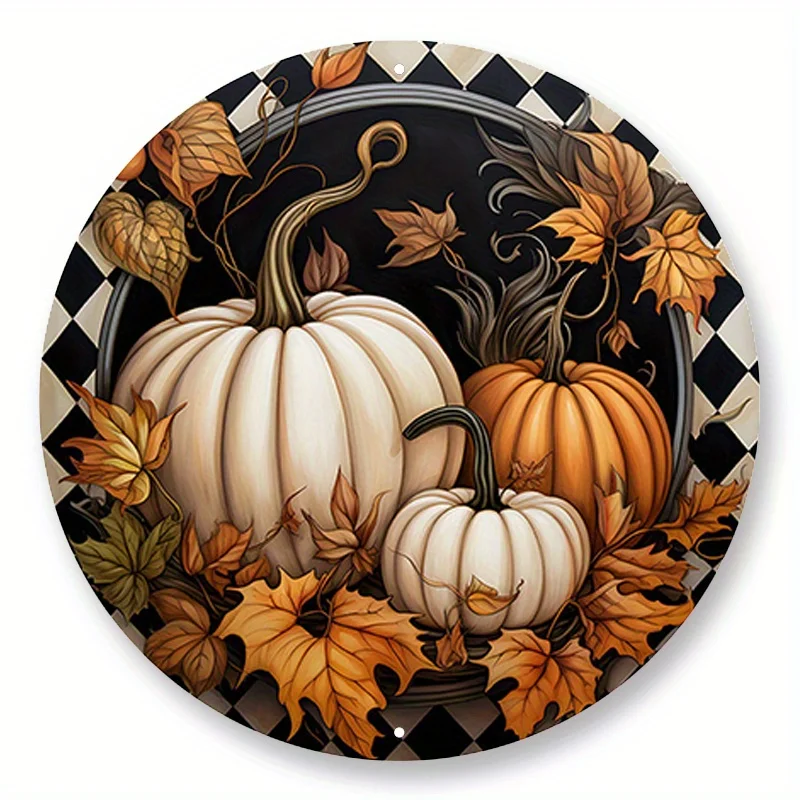 Aluminum Metal Sign Fall Pumpkin Wreath Sign, Antique Check Pumpkin Wreath Attachment, Signs For Fall Wreaths, Harvest Decor
Aluminum Metal Sign Fall Pumpkin Wreath Sign, Antique Check Pumpkin Wreath Attachment, Signs For Fall Wreaths, Harvest Decor
