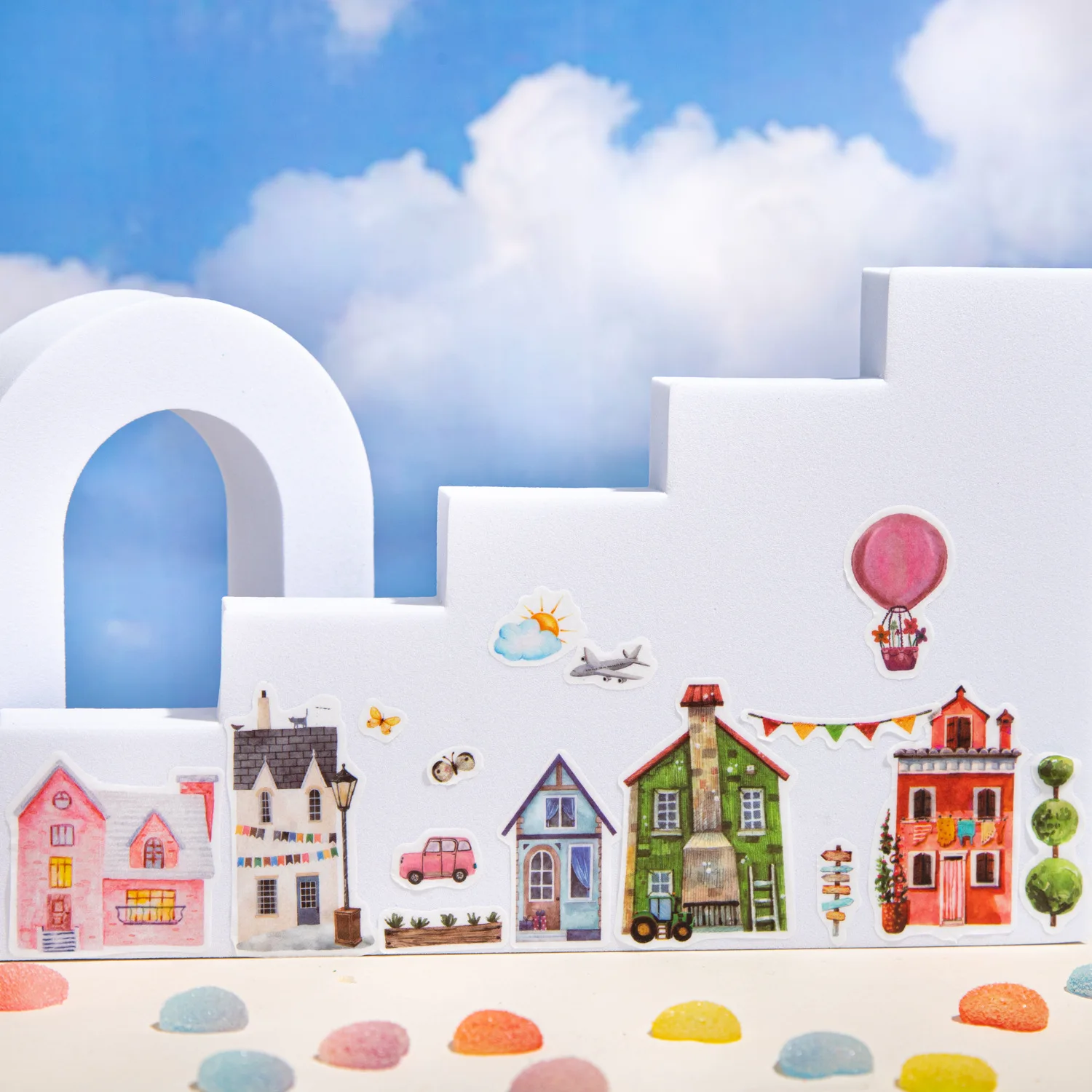 1pcs DIY Decoration Adhesive Tapes Japanese My Fairytale Town Washi Tapes Masking Tapes stickers stationery
1pcs DIY Decoration Adhesive Tapes Japanese My Fairytale Town Washi Tapes Masking Tapes stickers stationery