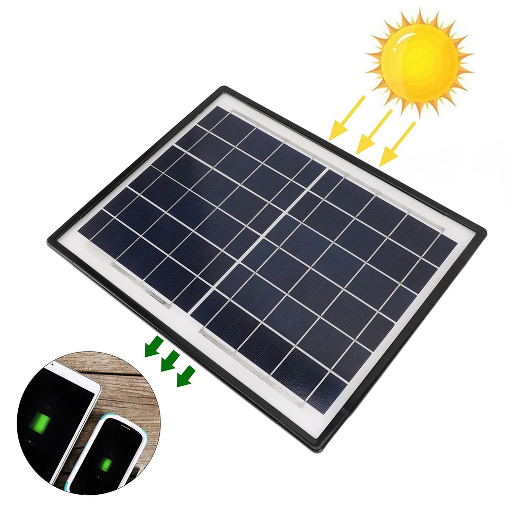 Dual USB Solar Panel 35*28cm 20W Solar Panel 10A Controller Car Charging Compatibility Charging Multiple Devices
Dual USB Solar Panel 35*28cm 20W Solar Panel 10A Controller Car Charging Compatibility Charging Multiple Devices