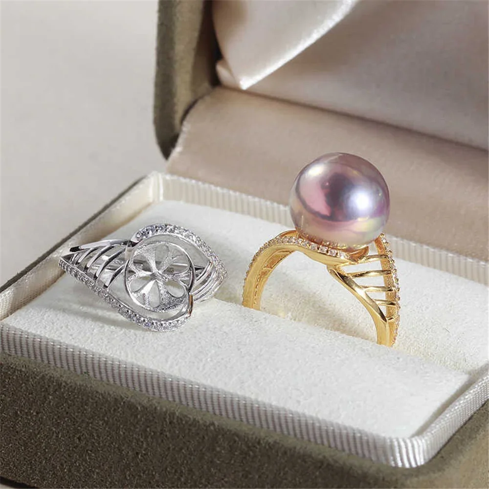 Solid S925 Sterling Silver Pearl Ring Settings Findings & Accessories - for Jewelry Making Bulk Wholesale Craft Supplies 10-14mm
Solid S925 Sterling Silver Pearl Ring Settings Findings & Accessories - for Jewelry Making Bulk Wholesale Craft Supplies 10-14mm