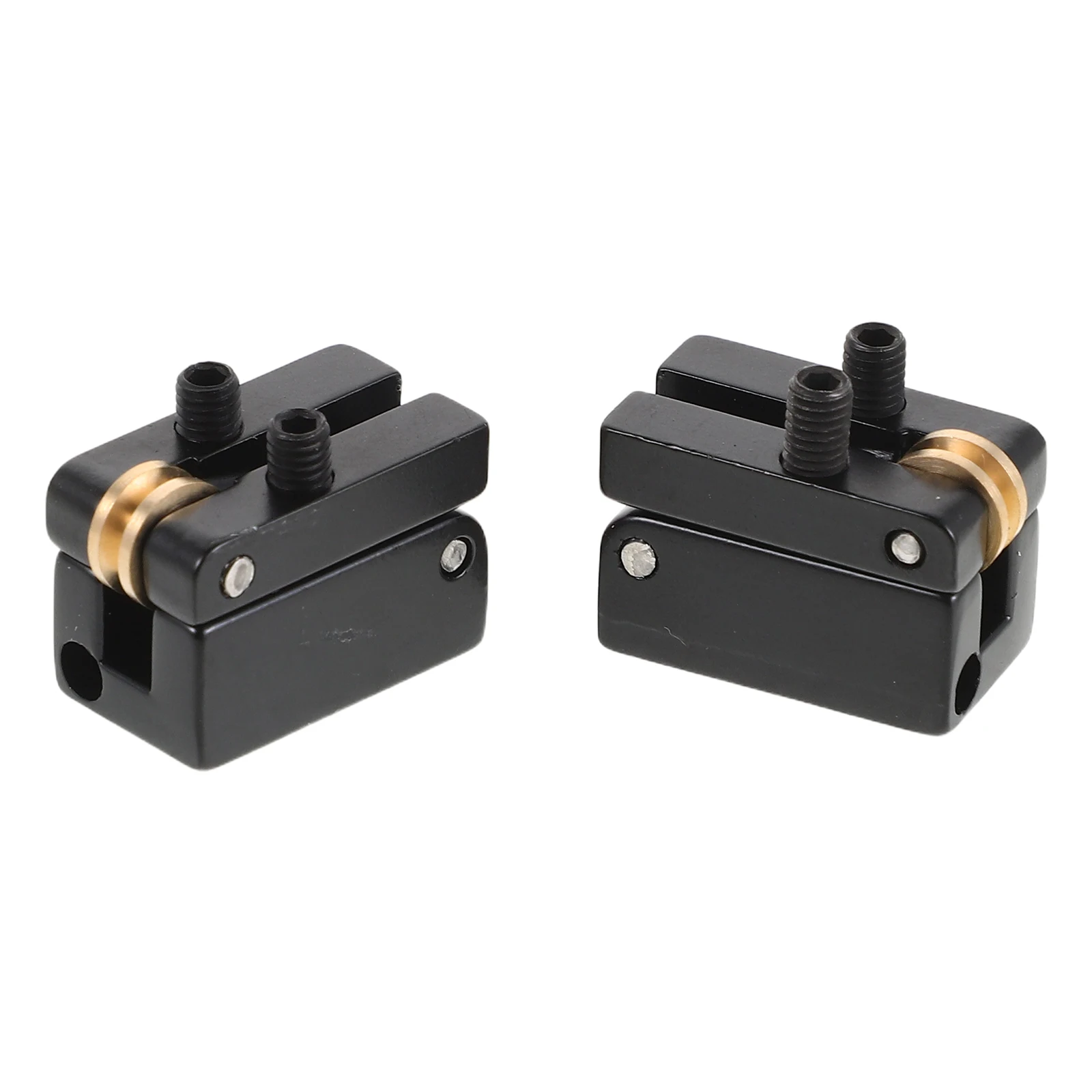 2pcs Headless Bridge Saddles Precision Tuning Stability Roller Tailpiece Ball Bearing Structure Enhanced String Block Electric
2pcs Headless Bridge Saddles Precision Tuning Stability Roller Tailpiece Ball Bearing Structure Enhanced String Block Electric