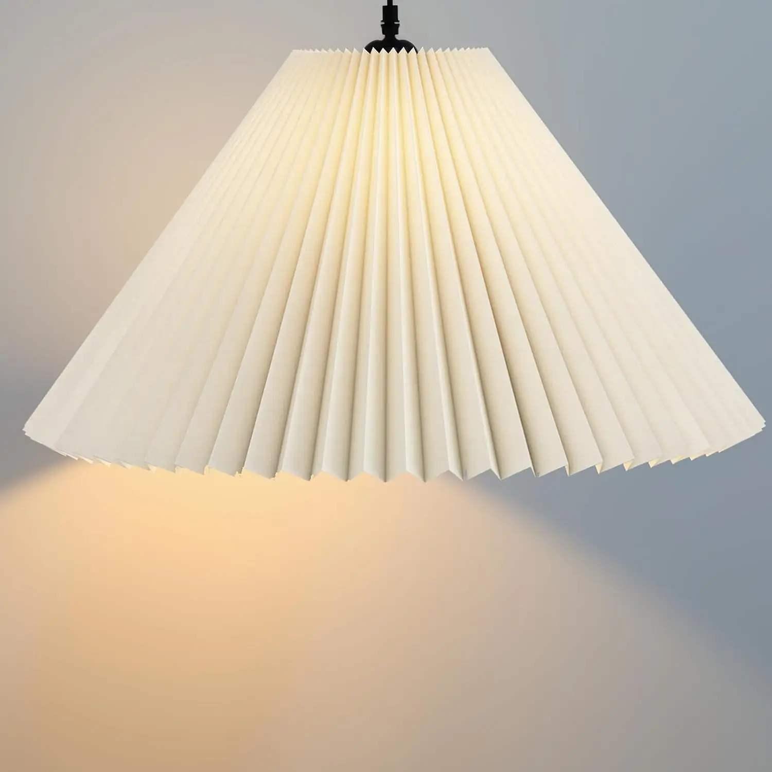 Pleated Lamp Shade for Arc/Arched Table Lamp/Floor Lamps Replacement Shade 5.9'Top X 16.5'Bottom X 11'High-Cream
Pleated Lamp Shade for Arc/Arched Table Lamp/Floor Lamps Replacement Shade 5.9'Top X 16.5'Bottom X 11'High-Cream