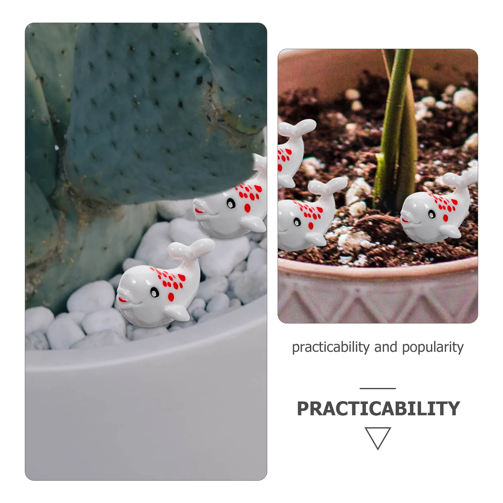 30pcs Miniature White Whale Statues Resin Craft Decor for Yard Garden House L Figurines Tiny Animals Moss 
30pcs Miniature White Whale Statues Resin Craft Decor for Yard Garden House L Figurines Tiny Animals Moss