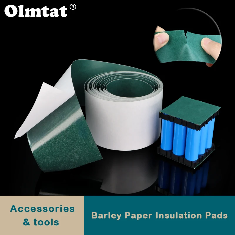1/3/5M Width 25~500mm 18650 Insulation Gasket Barley Paper With Adhesive Glue Li-ion Battery Pack Cell Electrode Insulated Pads 
1/3/5M Width 25~500mm 18650 Insulation Gasket Barley Paper With Adhesive Glue Li-ion Battery Pack Cell Electrode Insulated Pads