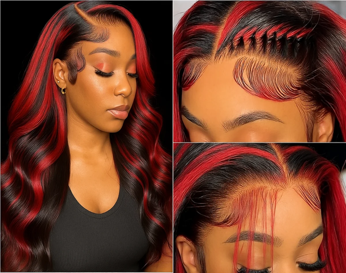 Highlight 1B/99J 5x5 Передняя кружевная объемная волна Волосы Бесклеевой парик Передний кружевной парик 200% Плотность Бразильские волосы Парик с детскими волосами для женщин
Highlight 1B/99J 5x5 Передняя кружевная объемная волна Волосы Бесклеевой парик Передний кружевной парик 200% Плотность Бразильские волосы Парик с детскими волосами для женщин