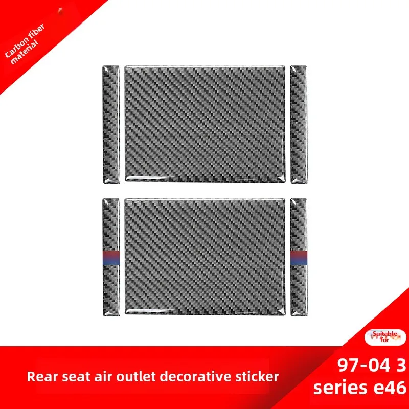 Suitable for Bmw97-04Old Style3Seriese46Interior Rear Seat Air Vent Decoration Sticker Carbon Fiber Modification
Suitable for Bmw97-04Old Style3Seriese46Interior Rear Seat Air Vent Decoration Sticker Carbon Fiber Modification
