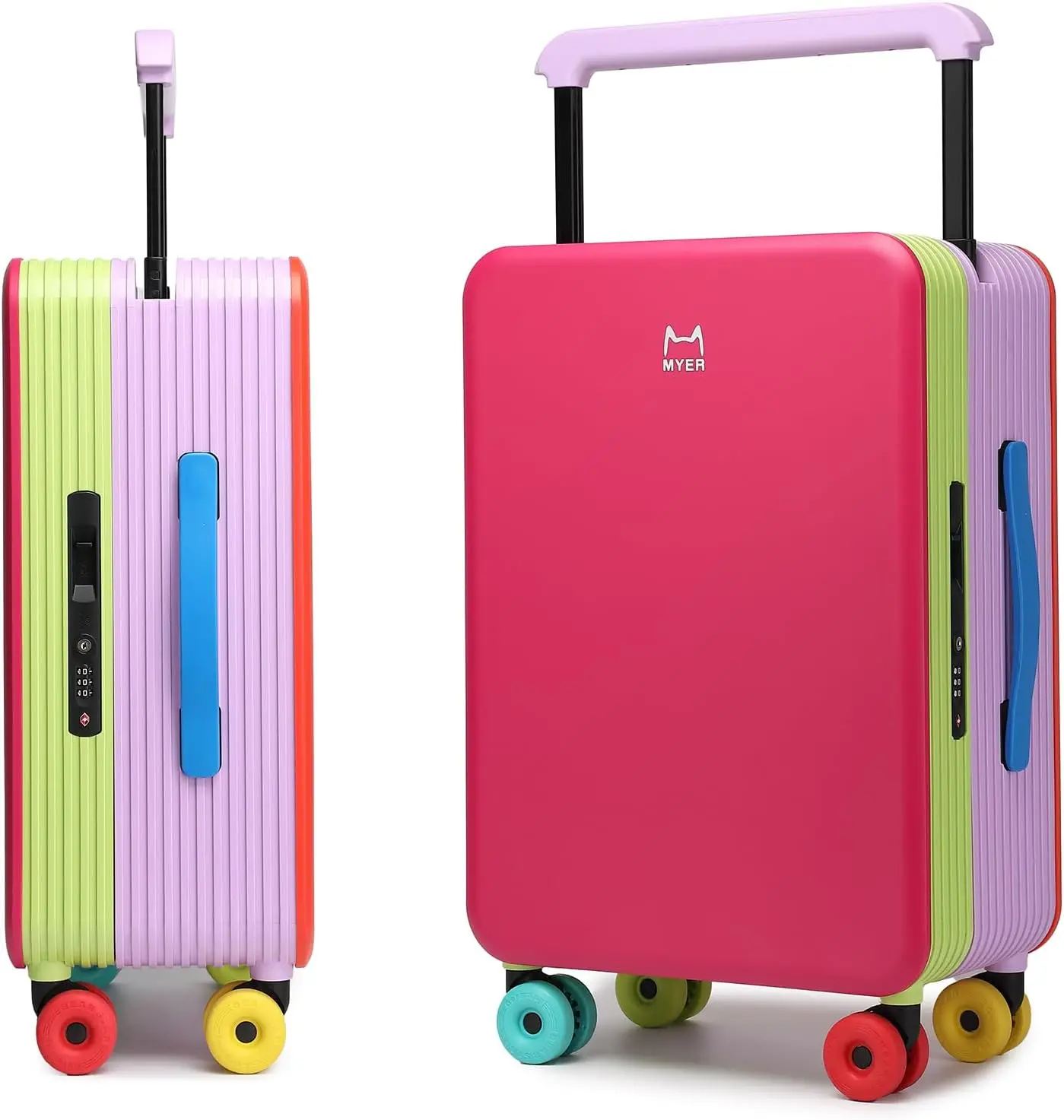 20 Inch Carry On Luggage, Hard Shell Suitcase with Spinner Wheels, Airline Approved 22x14x9, USB Charging Port
20 Inch Carry On Luggage, Hard Shell Suitcase with Spinner Wheels, Airline Approved 22x14x9, USB Charging Port