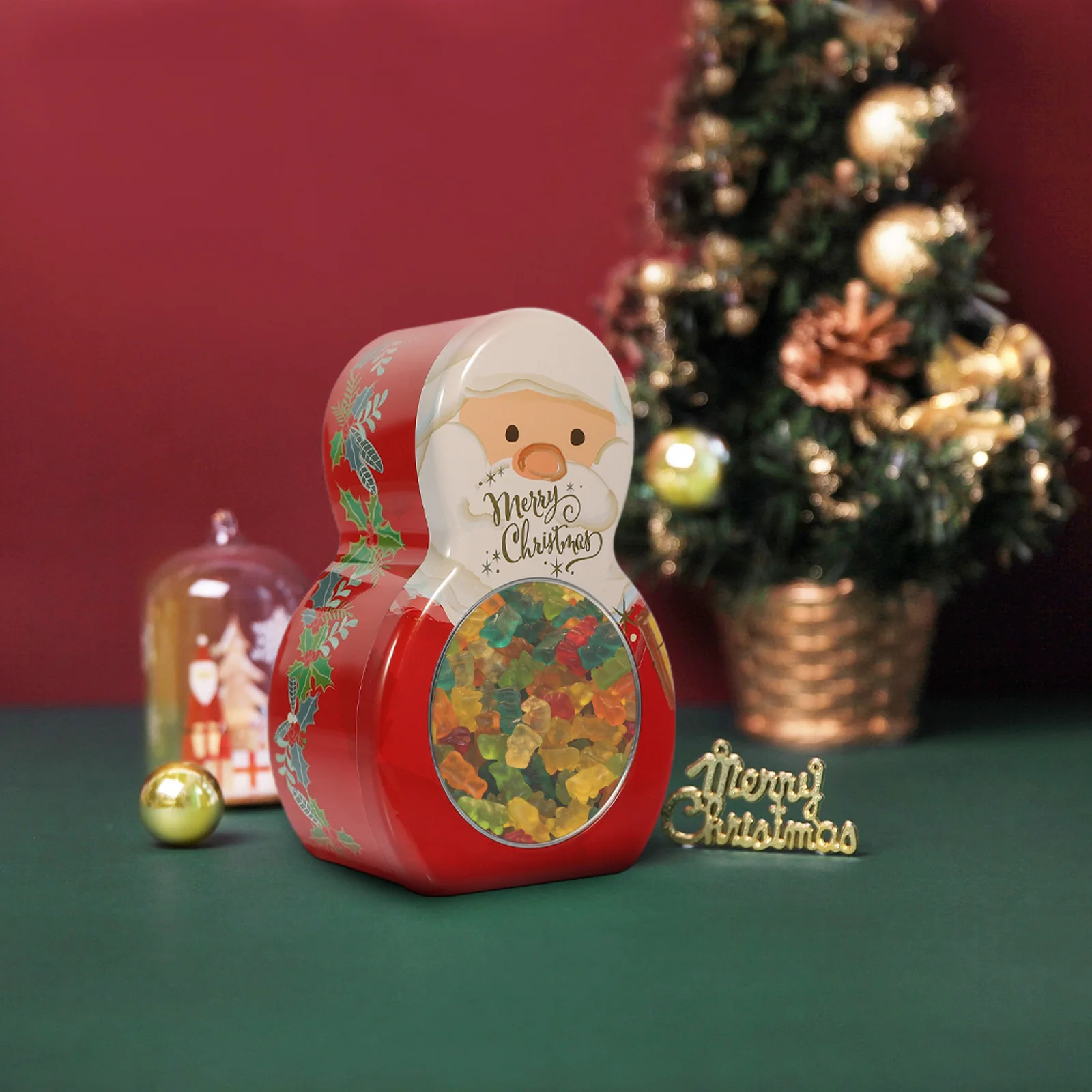 Charming Tinplate Candy Box Christmas Elements Sweets Storage Container Gift Packaging Case For Party Favors
Charming Tinplate Candy Box Christmas Elements Sweets Storage Container Gift Packaging Case For Party Favors