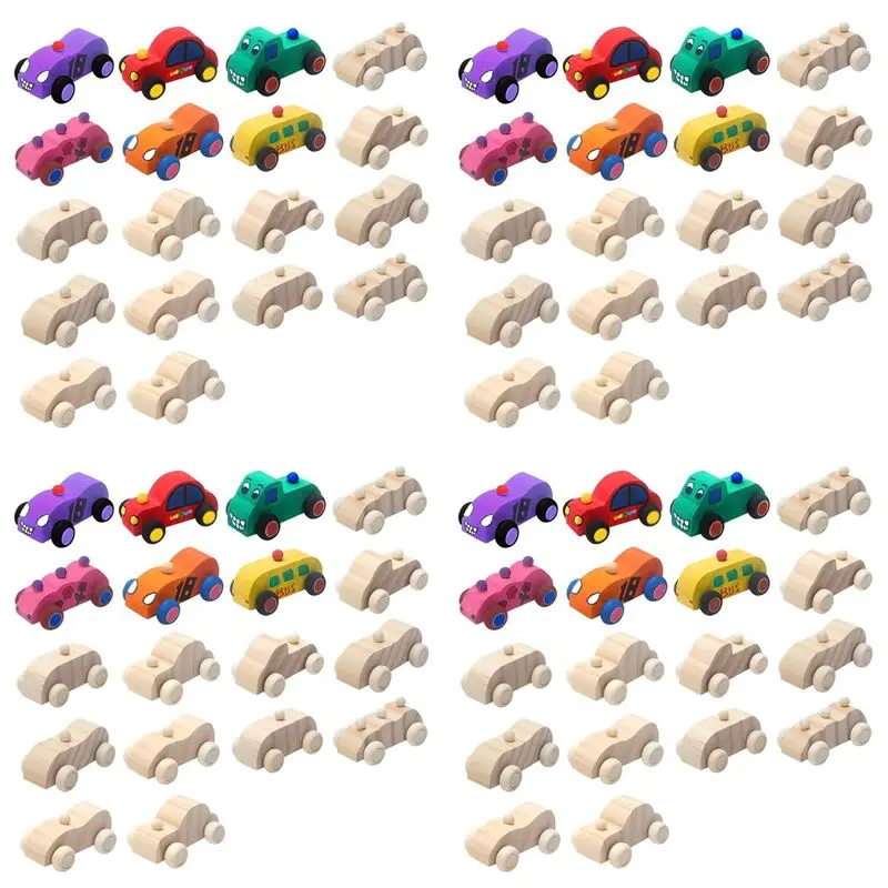 LICE-72 Pack DIY Wood Car Unfinished Wooden Cars To Paint Wooden Craft Cars For Home Activities Craft Projects Family
LICE-72 Pack DIY Wood Car Unfinished Wooden Cars To Paint Wooden Craft Cars For Home Activities Craft Projects Family