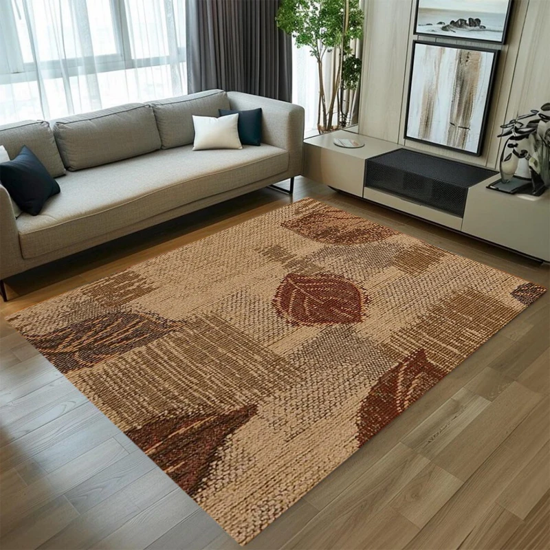 Vintage Retro Area Rug Non Slip Floor Mat Carpet for Living Room Classic Abstract Distressed Look Tan & Brown Geometric Design
Vintage Retro Area Rug Non Slip Floor Mat Carpet for Living Room Classic Abstract Distressed Look Tan & Brown Geometric Design