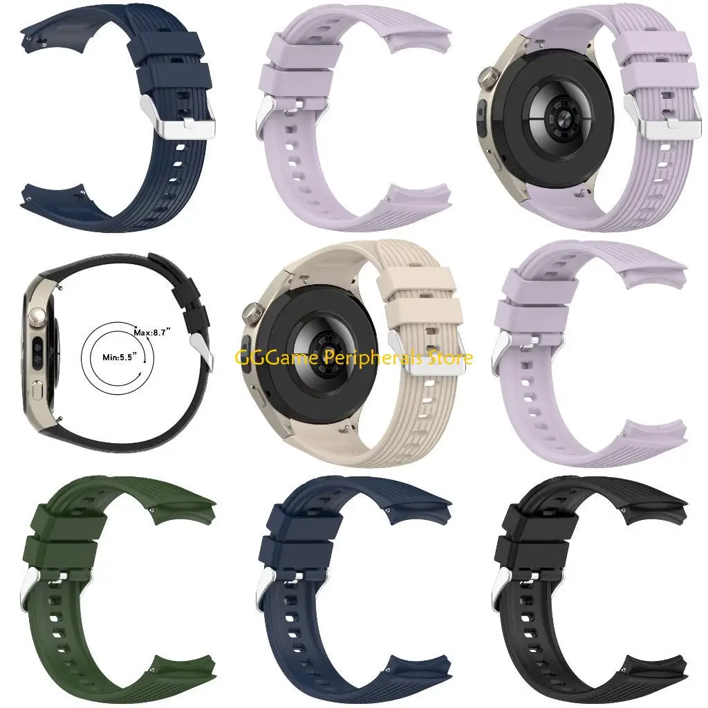 U55B Seamless Adjustable Silicone Band Sporty Silicone Replacement Band for Watch5
U55B Seamless Adjustable Silicone Band Sporty Silicone Replacement Band for Watch5