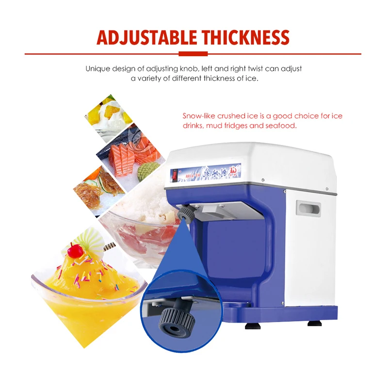 Commercial power snowflake shaved ice machine Ice Crusher Machine electric shaved ice machine 220V Free shipping
Commercial power snowflake shaved ice machine Ice Crusher Machine electric shaved ice machine 220V Free shipping