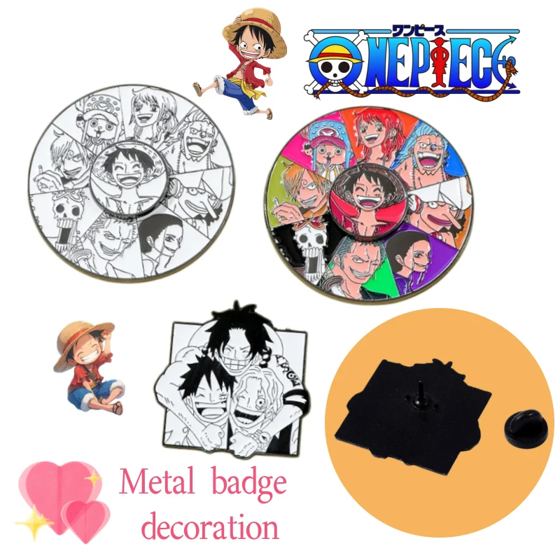One Piece Luffy Chopper Nami Metal Commemorative Badge High Color Value Creative Cartoon Clothes Brooch Bag Pendant Decoration
One Piece Luffy Chopper Nami Metal Commemorative Badge High Color Value Creative Cartoon Clothes Brooch Bag Pendant Decoration