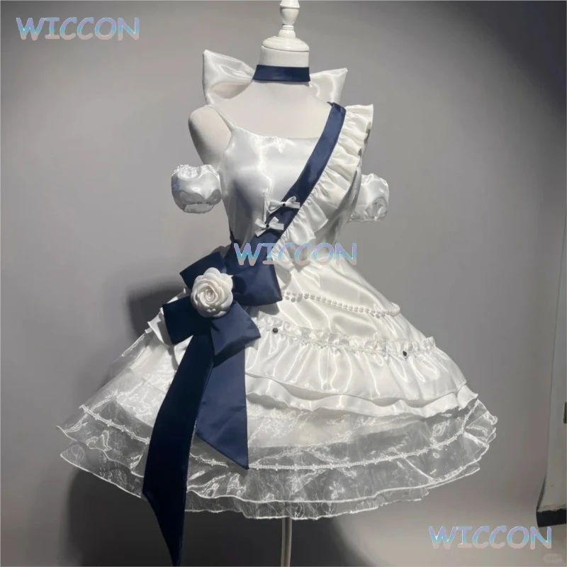 Doujin Knight Princess White Lolita Dress Project SEKAI: ЦВЕТНАЯ СЦЕНА! Фещ. Мику Косплей Мику Парик Женщины Хэллоуин Ролевая игра
Doujin Knight Princess White Lolita Dress Project SEKAI: ЦВЕТНАЯ СЦЕНА! Фещ. Мику Косплей Мику Парик Женщины Хэллоуин Ролевая игра