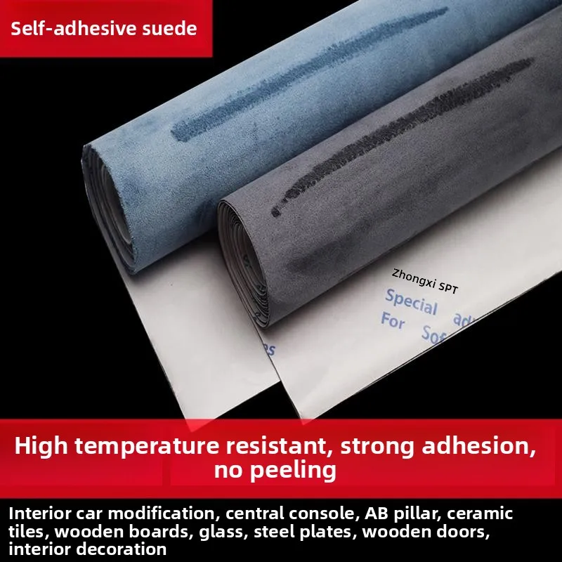 Self-Adhesive Thickened Suede Fabric Car Interior Decoration Modification Center Console AB Column Speaker Cloth Patch
Self-Adhesive Thickened Suede Fabric Car Interior Decoration Modification Center Console AB Column Speaker Cloth Patch