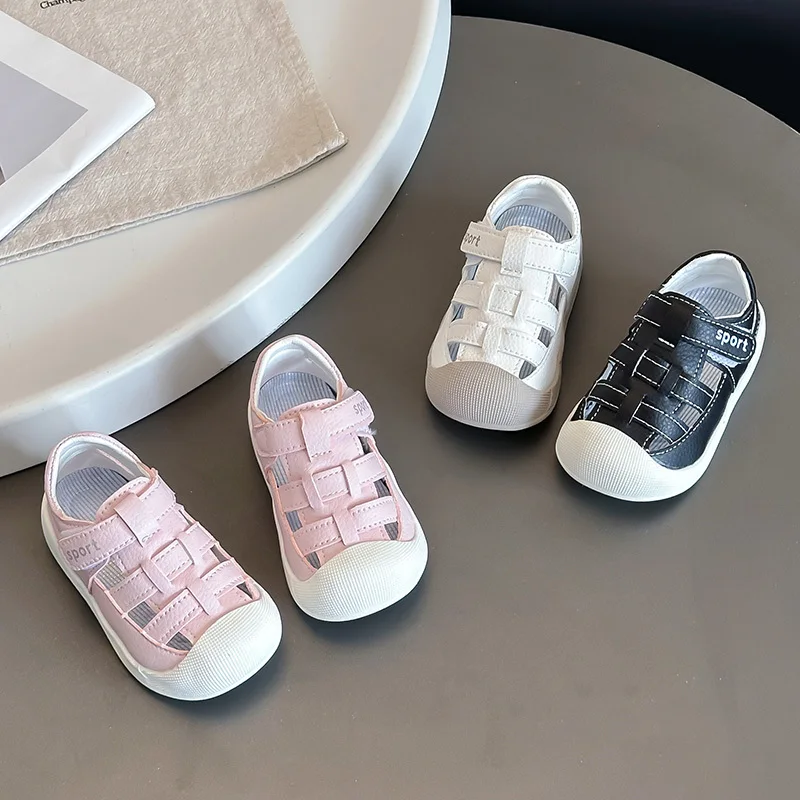 Kids Woven Strap Sandals 2026 Summer Breathable Lightweight Hollow Out Shoes Children Anti-Collision Toe Cap Breathable Footwear
Kids Woven Strap Sandals 2026 Summer Breathable Lightweight Hollow Out Shoes Children Anti-Collision Toe Cap Breathable Footwear