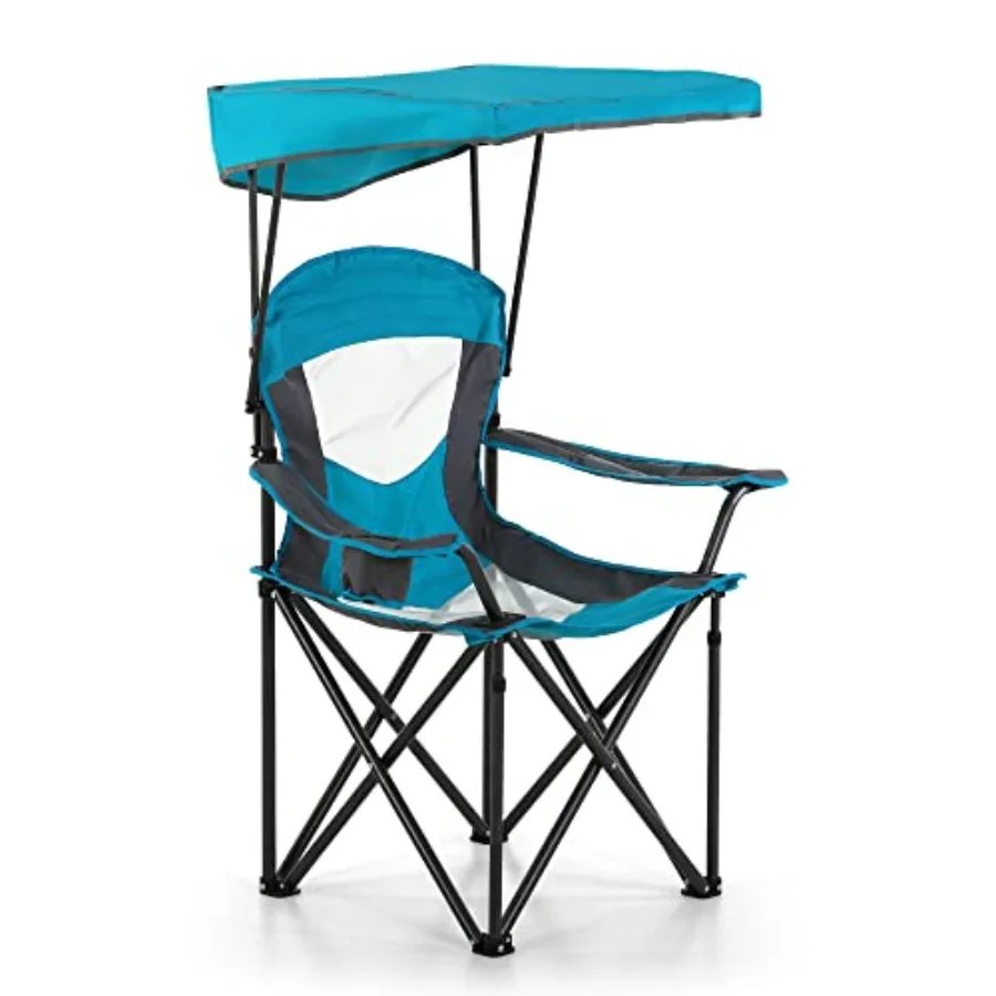 Camp Chair with Shade Canopy Folding Camping Chair with Cup Holder and Carry Bag for Outdoor Camping Hiking Beach, Heavy Duty 3
Camp Chair with Shade Canopy Folding Camping Chair with Cup Holder and Carry Bag for Outdoor Camping Hiking Beach, Heavy Duty 3