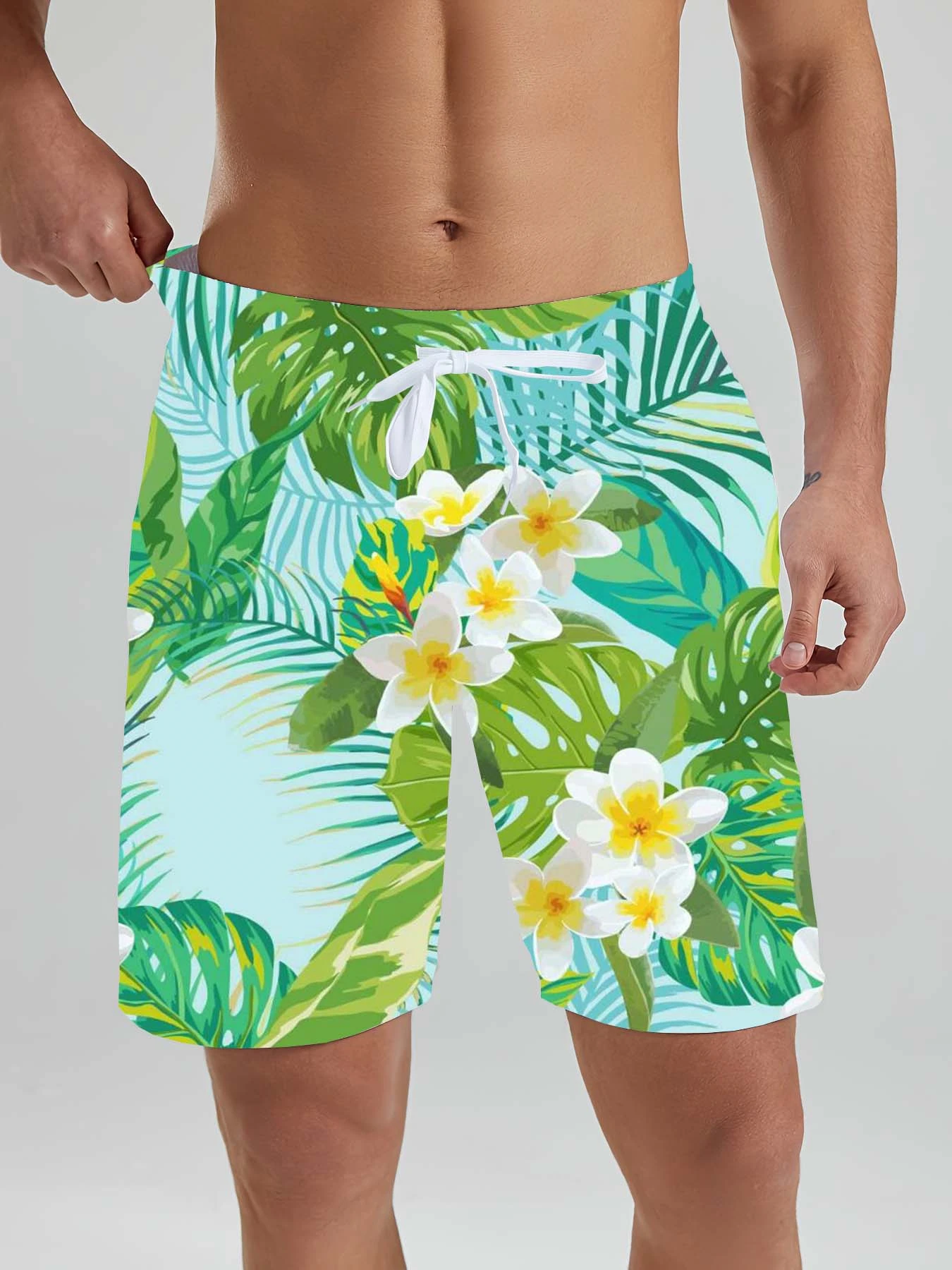 Hawaiian Men's Beach Shorts Tropical Plant Beach Patterns 3D Printed Men's Shorts 2025 New Swin Trunks Vacation Men's Clothing
Hawaiian Men's Beach Shorts Tropical Plant Beach Patterns 3D Printed Men's Shorts 2025 New Swin Trunks Vacation Men's Clothing
