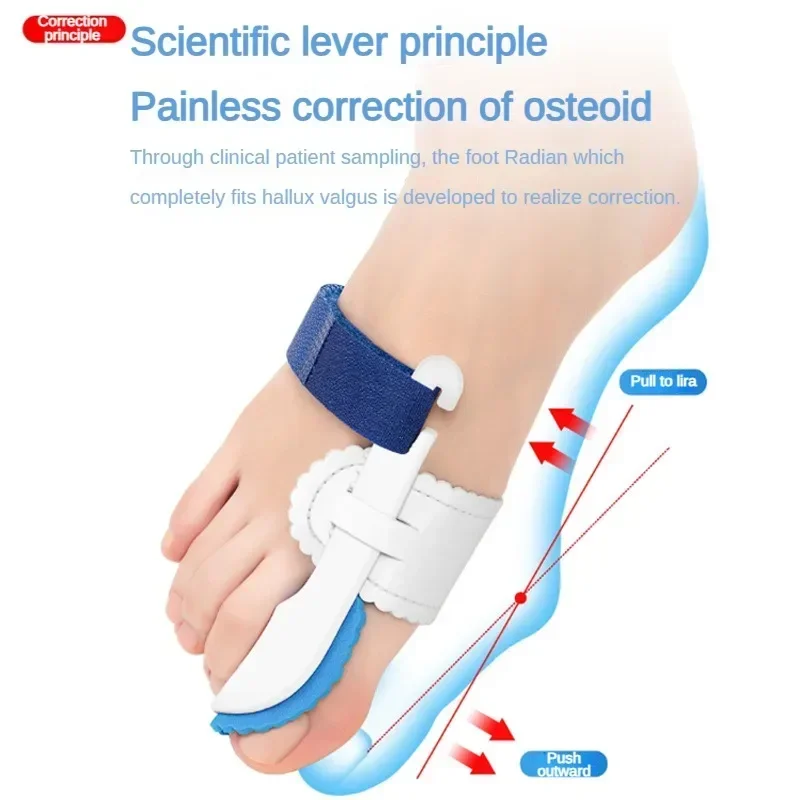 2Pcs Hallux Valgus Bunion Corrector Toe Separator Orthopedic Pain Relief Pedicure Foot Care Tool
2Pcs Hallux Valgus Bunion Corrector Toe Separator Orthopedic Pain Relief Pedicure Foot Care Tool